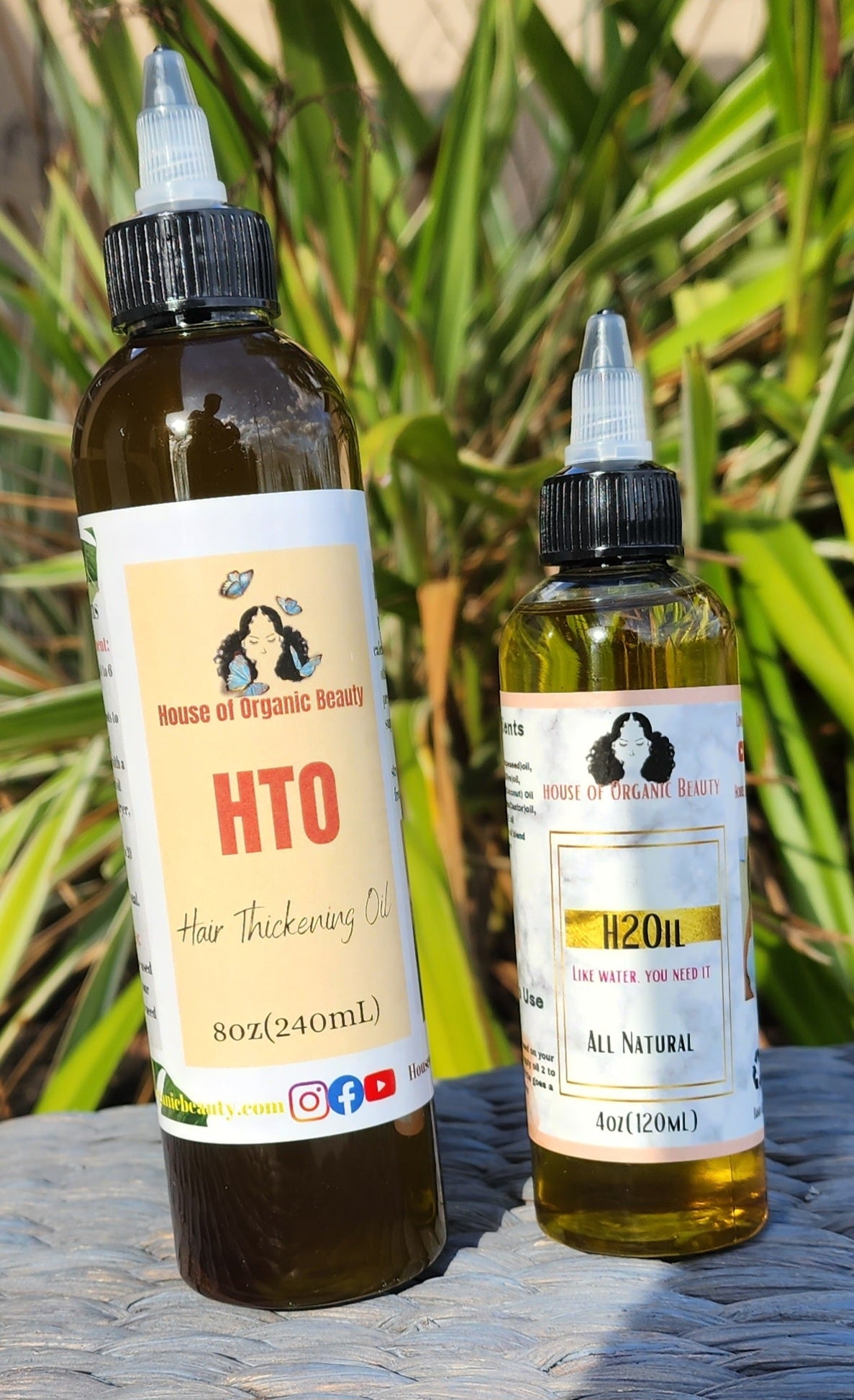 4oz H2Oil & 8oz HTO oil